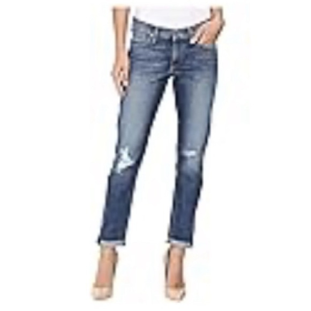 Lucky Brand Distressed Sienna Slim Boyfriend Jeans 2 / 26